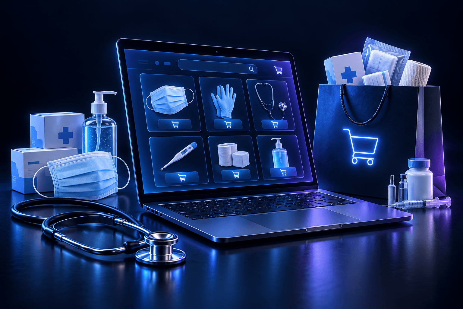 As Medikal e-ticaret sitesi proje görseli