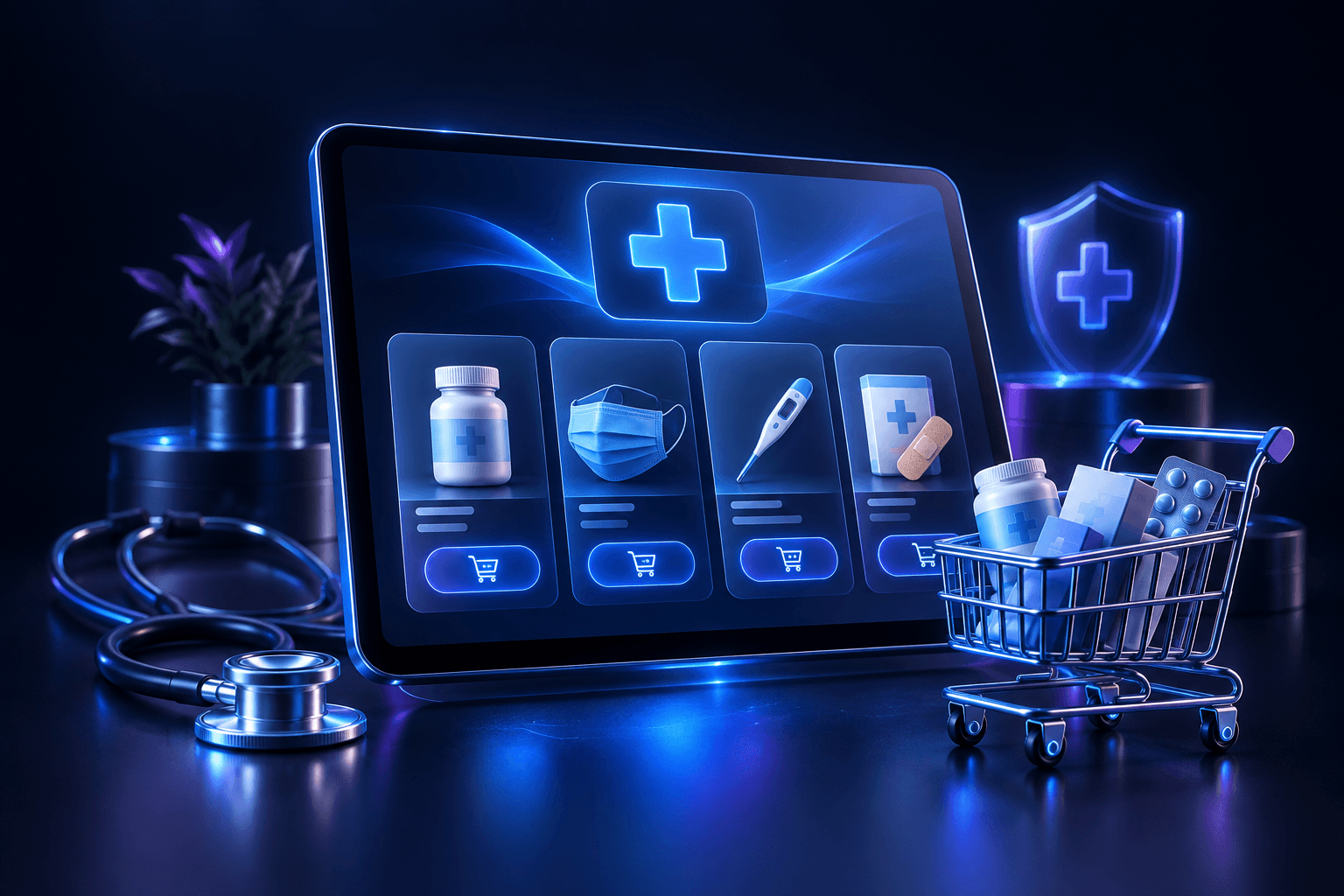 Medikal Merkezi e-ticaret sitesi proje görseli